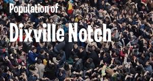 Population of Dixville Notch, NH