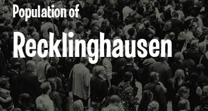 Population of Recklinghausen