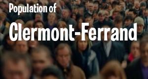 Population of Clermont-Ferrand