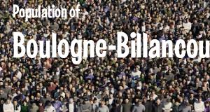 Population of Boulogne-Billancourt