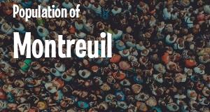 Population of Montreuil