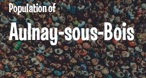 Population of Aulnay-sous-Bois