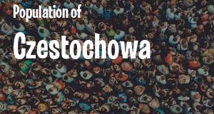 Population of Czestochowa