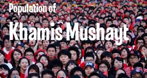 Population of Khamis Mushayt