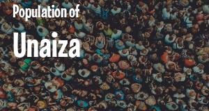 Population of Unaiza
