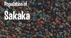 Population of Sakaka
