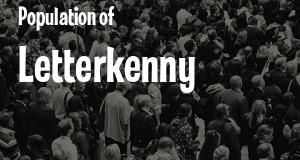 Population of Letterkenny