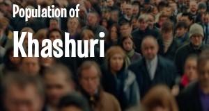Population of Khashuri
