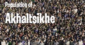 Population of Akhaltsikhe