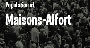 Population of Maisons-Alfort