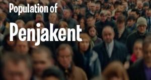 Population of Penjakent