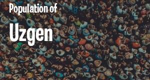 Population of Uzgen