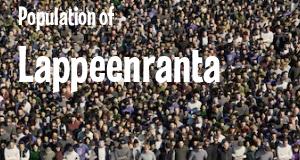 Population of Lappeenranta