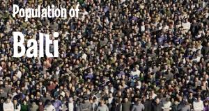 Population of Balti
