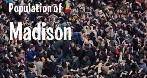 Population of Madison, WI