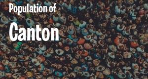 Population of Canton, MI