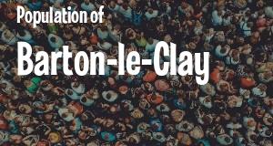 Population of Barton-le-Clay