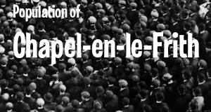 Population of Chapel-en-le-Frith