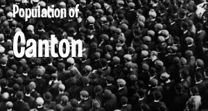 Population of Canton, OH