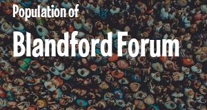 Population of Blandford Forum