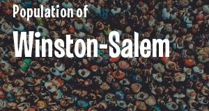Population of Winston-Salem, NC