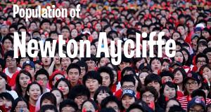Population of Newton Aycliffe