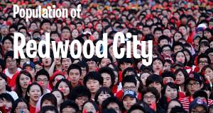 Population of Redwood City, CA