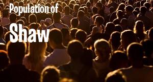 Population of Shaw
