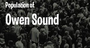 Population of Owen Sound