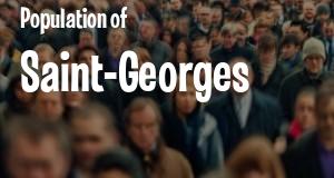 Population of Saint-Georges