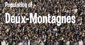 Population of Deux-Montagnes