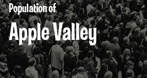 Population of Apple Valley, CA