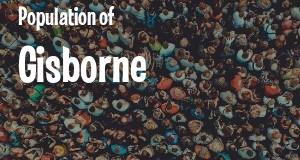 Population of Gisborne