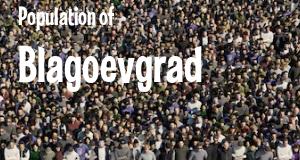 Population of Blagoevgrad