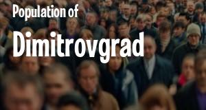 Population of Dimitrovgrad