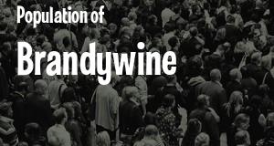 Population of Brandywine, MD