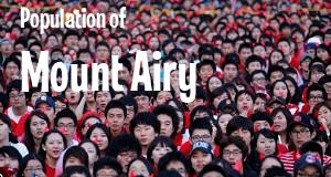 Population of Mount Airy, MD
