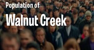Population of Walnut Creek, CA