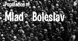 Population of Mladá Boleslav
