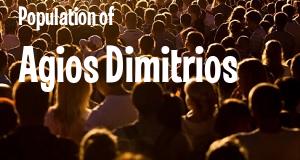 Population of Agios Dimitrios