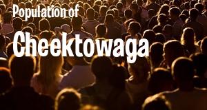 Population of Cheektowaga, NY