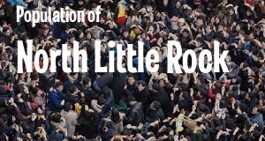 Population of North Little Rock, AR
