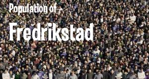 Population of Fredrikstad