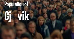 Population of Gjøvik