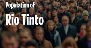 Population of Rio Tinto