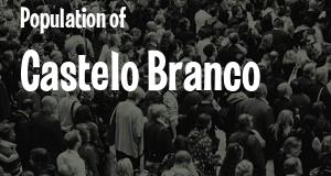 Population of Castelo Branco