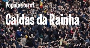 Population of Caldas da Rainha
