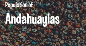 Population of Andahuaylas