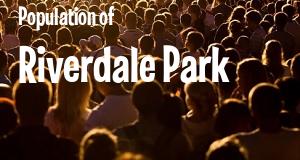 Population of Riverdale Park, MD