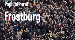 Population of Frostburg, MD